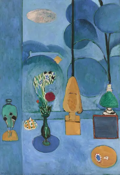 La Fenêtre bleue Henri Matisse